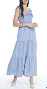GAL meets Glam Ruffle Tiered Maxi Dress